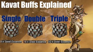 Smeeta Kavat Double amp Triple Buff Explained Warfame [upl. by Waxman]