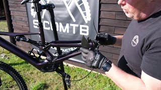 How to fit the SicoMTB DualGuard V3 rear mudguard on the Specialized Levo SL Carbon [upl. by Stanwinn]