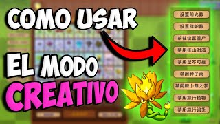 Tutorial de Como Usar el Modo Creativo en Pvz Fusión Pvz Chino [upl. by Nitsirc]