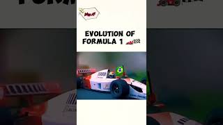 Evolution of Formula 1🏎️🏁 f1 formula1 motorsport f1racing f1driver f1car trending fyp fyb [upl. by Siroled]