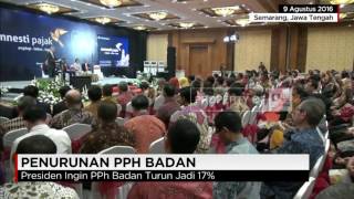 Presiden Ingin PPh Badan Turun jadi 17 [upl. by Kristin]