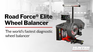 The industry’s leading diagnostic wheel balancer The Hunter Road Force® Elite [upl. by Dubois]