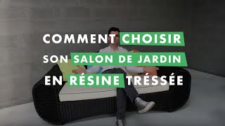 Comment choisir son salon de jardin en résine tressée   Delormdesign [upl. by Infeld715]