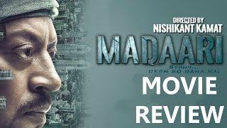 Madaari Movie Review  Irrfan Khan  Jimmy Shergill  SpotboyE [upl. by Yemar]