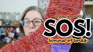 Knitting Podcast  All the Sock Knit Alongs and some crochet too  FOs  WIPs [upl. by Werdnaed]