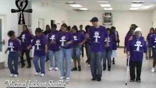 Step  Line Dance  quotMichael Jackson Shufflequot [upl. by Nairoc970]