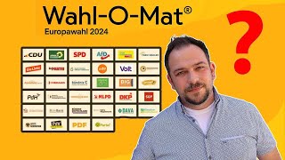 WahloMat 2024 Europawahl Live  Europawahl am 9Juni Geht wählen wahlomat 07052024 [upl. by Aneladdam]