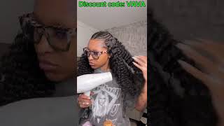 Pre Braided 13x6 HD Lace Frontal Wig Invisible Tiny Knots [upl. by Rexanna797]