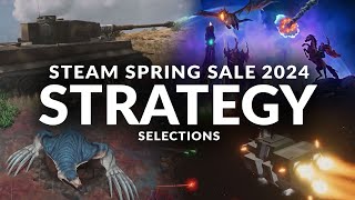 STEAM SPRING SALE 2024  Ten Strategy Selections Plus Sim Management amp CityBuilding Games [upl. by Herahab]