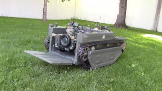 HUGE RC WWII AMTRAC LVT 16 Scale [upl. by Yetti]