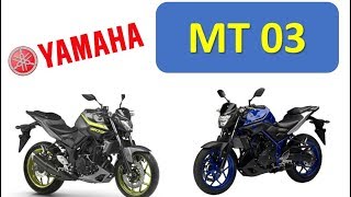 Yamaha MT 03 2019  Em detalhes [upl. by Lesna]