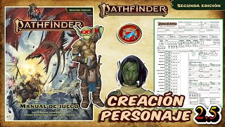 Pathfinder 2e Remaster 25 Crear un personaje de Nivel 1  Comparar manuales  2 Vs 25 [upl. by Bradski]