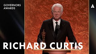 Richard Curtis Receives an Honorary Oscar Award  The 15th Governors Awards Presented By ROLEX [upl. by Garry]