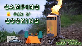 Camping N Cooking 🏁  Bio Lite  Camp Stove  Quick Meals  🍕 🍜 camping campcooking travel [upl. by Cordeelia]