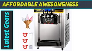 VEVOR Soft Serve Ice Cream Machine The Best Choice for Cafes and Restaurants [upl. by Pavia]