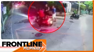 Traffic enforcer hinampas ng baril sa tiyan ng nakainom na pulis sa Valenzuela [upl. by Ecnadnac913]