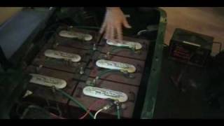 How to Charge Dead Golf Cart Batteries Manually [upl. by Bozovich]