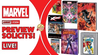 Marvel Comics Previews August 2024  Omnibus  Epic Collections  Trades  Collected Editions [upl. by Ludlew]