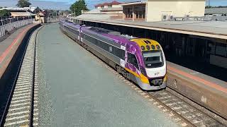 An N Class and two VLocity trains at Bendigo [upl. by Ttayh115]