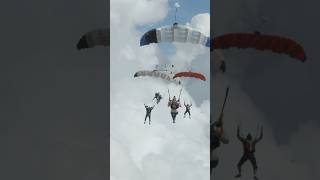 Flocking Is Flocking Short Version skydiving houston flying [upl. by Gnuhp]