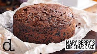 Mary Berrys Christmas Cake  delicious Magazine [upl. by Lahsram]