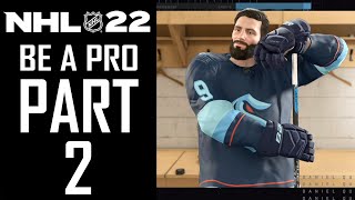 NHL 22  Be A Pro Career  Part 2  quotPreSeasonquot [upl. by Anawqahs341]