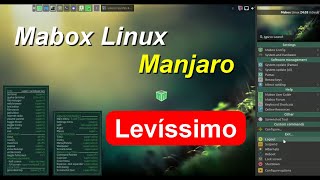 Lançamento Mabox Linux Manjaro Desktop Openbox Distro Leve e Rápida para computadores  modestos [upl. by Shane]