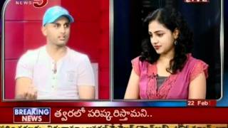 Exclusive Chit Chat With Nitin amp Nithya Menon On Ishq Movie TV5  Part 02 [upl. by Ennaus]