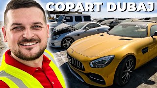 COPART DUBAJ  Luty 2023  Nowe BMW M2 dużo Mercedesów i Audi oraz spalony Jeep [upl. by Sudderth104]