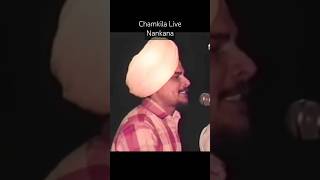 Amar Singh Chamkila Live Baba Tera Nankana shorts [upl. by Eicyaj936]