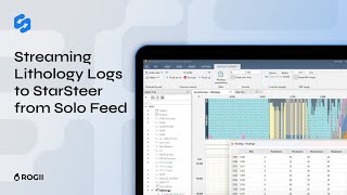 Added Support for Streaming Lithology Logs to StarSteer from Solo Feed [upl. by Atinuhs]