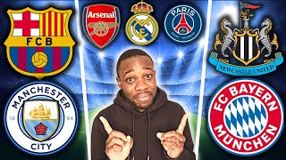 My UEFA Champions League Predictions 2324 [upl. by Aitnwahs]