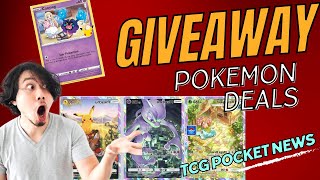 Pokémon TCG Giveaway Exclusive New Product Deals – Pokémon TCG Pocket Genetic Apex Emblem 1 Event [upl. by Dieterich]