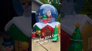 SAMS 2024 Christmas inflatable 29999 and 9ft this item will be in stores IN STOCK ONLINE [upl. by Rush]