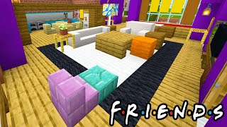 Minecraft Monicas Apartment quotFriends Apartmentquot [upl. by Ilana553]