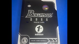 2022 Bowman 1st Edition Another Platinum 11 [upl. by Allerbag22]