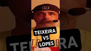 Tallison Teixeira vs Arthur Lopes REACTION UFC [upl. by Drawd]