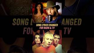 Song Lyrics That Were Changed For Radio amp TV  Tom Petty Radiohead [upl. by Andeee728]