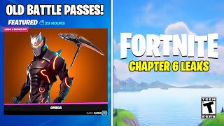 Fortnite NEW Update OLD Battle Passes amp Chapter 6 Live Event [upl. by Yalonda]