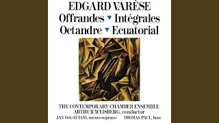 Edgard Varese Offrandes 1921 [upl. by Orr]