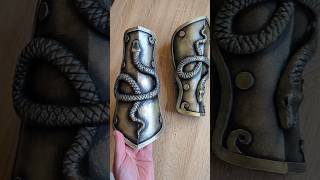 Athena bracers WIP cosplay diycrafts tutorial [upl. by Une]