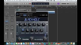 Ambient reverb  Black hole preset  Valhalla Shimmer VS Eventide Black Hole [upl. by Aivlys992]