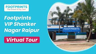 A Day At Footprints VIP Shanker Nagar Raipur Center  Footprints Preschool [upl. by Okimuy]