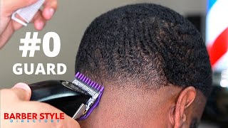 HOW TO FADE USING ONLY ONE GUARD  EASY METHOD  BARBER STYLE DIRECTORY [upl. by Enidanreb]