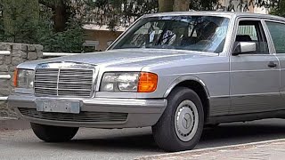 w126 MercedesBenz 280 SE the most common Sclass of the 80s [upl. by Reppart]