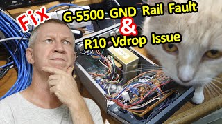 Yaesu G5500 Ground Rail Fault amp Better Voltage Drop Fix [upl. by Venn]