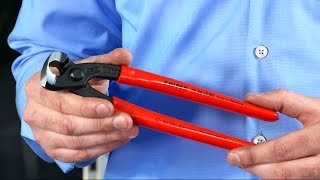 KNIPEX WerkstattTV KNIPEX Ohrklemmenzange 10 9x I220 [upl. by Aihsar]