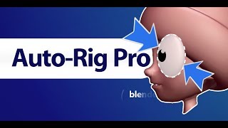 AutoRig Pro Rig NonSpherical Eyes [upl. by Licec577]