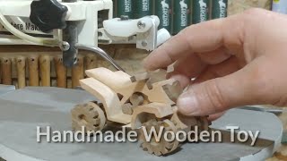 Handmade Wood Toys Scroll Saw  Kıl Testeresi ile Ahşap Oyuncaklar Yapmak scrollSaw [upl. by Dao539]