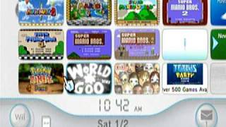 my nintendo wii channels [upl. by Peg]